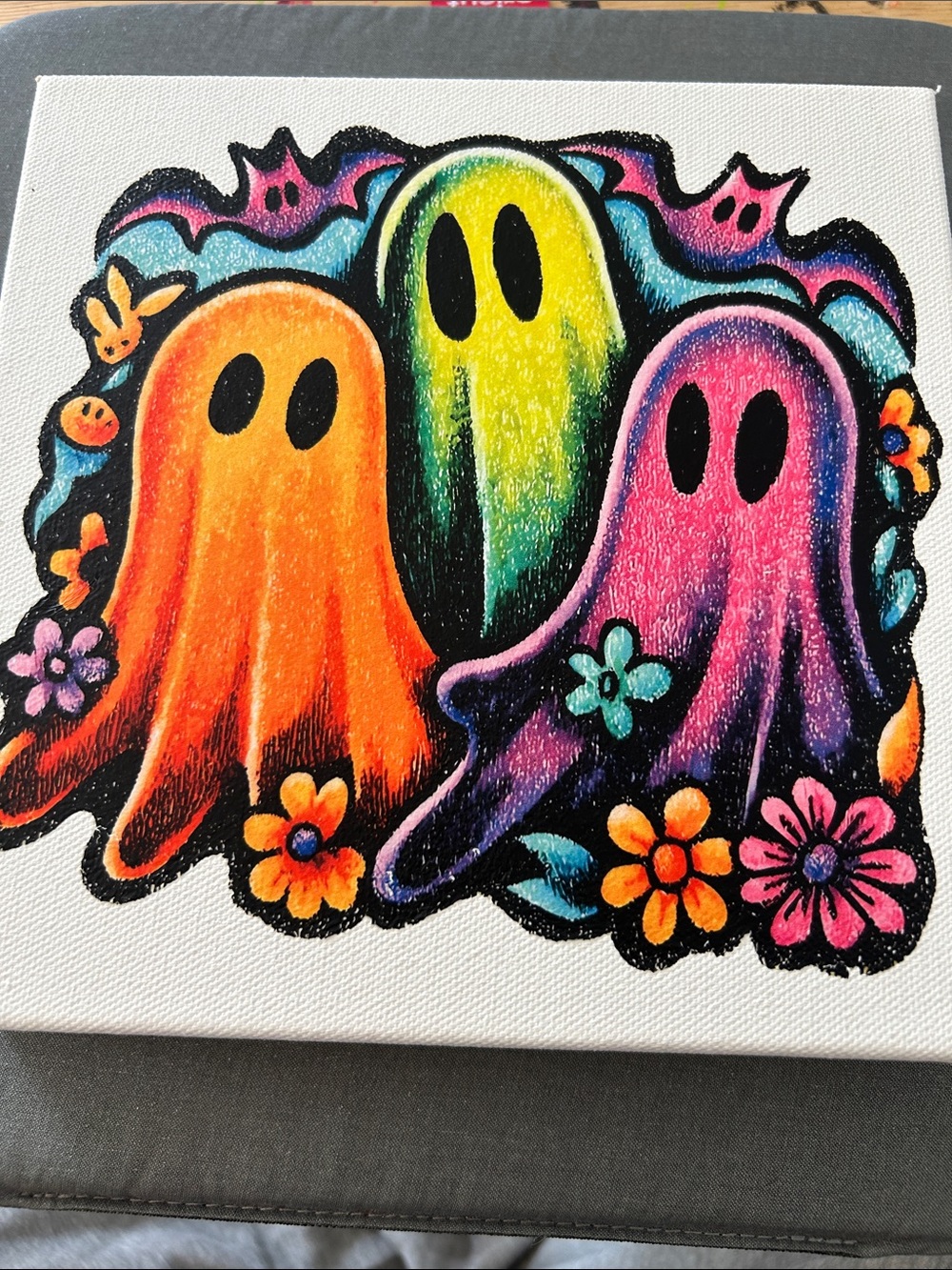 8x8 Halloween Canvas
